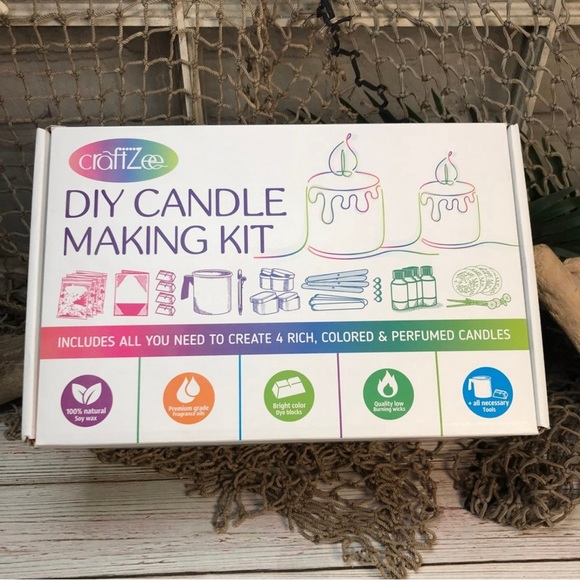 New Complete DIY Candle Making Kit Beginners to Pros Crafting Bundle lot set - Picture 5 of 13